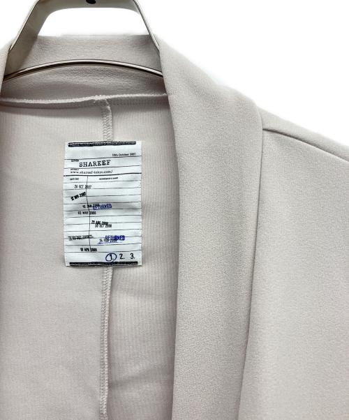 SHAREEF（シャリーフ）SHAREEF (シャリーフ) GEORGETTE JQ CARDIGAN　薄手カーディガン ベージュ サイズ:1の古着・服飾アイテム