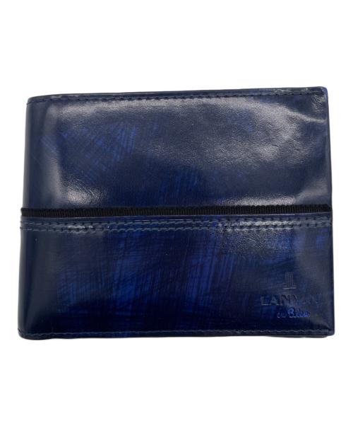 LANVIN en Bleu（ランバンオンブルー）LANVIN en Bleu (ランバンオンブルー) 2つ折り財布 ネイビーの古着・服飾アイテム