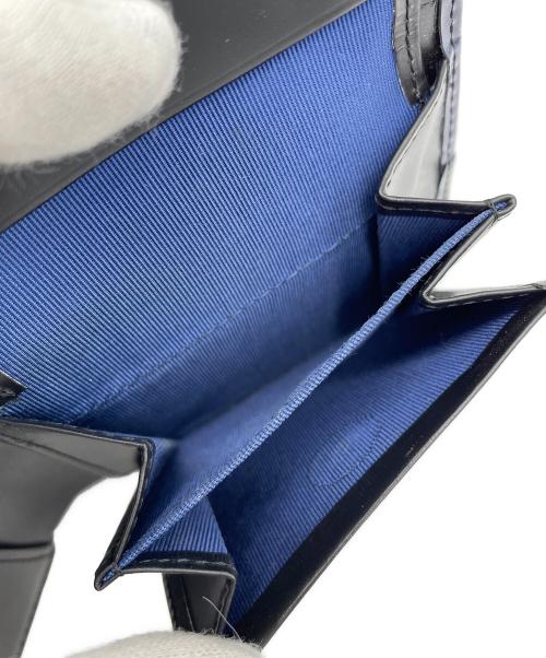 LANVIN en Bleu（ランバンオンブルー）LANVIN en Bleu (ランバンオンブルー) 2つ折り財布 ネイビーの古着・服飾アイテム