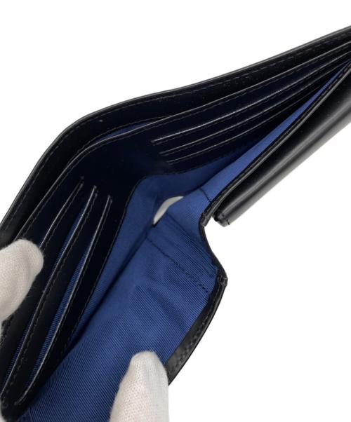 LANVIN en Bleu（ランバンオンブルー）LANVIN en Bleu (ランバンオンブルー) 2つ折り財布 ネイビーの古着・服飾アイテム