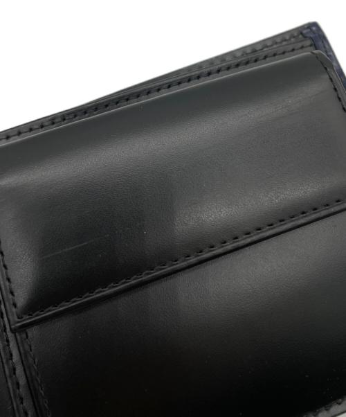 LANVIN en Bleu（ランバンオンブルー）LANVIN en Bleu (ランバンオンブルー) 2つ折り財布 ネイビーの古着・服飾アイテム