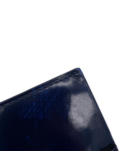 LANVIN en Bleu（ランバンオンブルー）LANVIN en Bleu (ランバンオンブルー) 2つ折り財布 ネイビーの古着・服飾アイテム