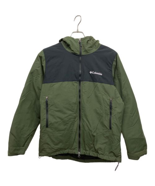 Columbia（コロンビア）Columbia (コロンビア) ラビリンスキャニオンII ジャケット グリーン×ブラック サイズ:Sの古着・服飾アイテム