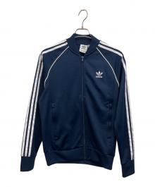 adidas（アディダス）の古着「トラックジャケット」｜ネイビー