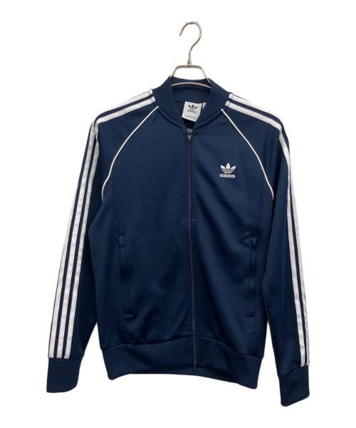 adidas（アディダス）adidas (アディダス) トラックジャケット ネイビー サイズ:Lの古着・服飾アイテム