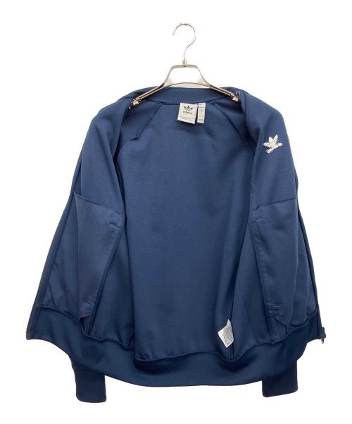 adidas（アディダス）adidas (アディダス) トラックジャケット ネイビー サイズ:Lの古着・服飾アイテム