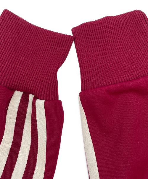 adidas（アディダス）adidas (アディダス) トラックジャケット レッド×アイボリー サイズ:Mの古着・服飾アイテム