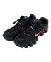 NIKE（ナイキ）の古着「SHOX TL BLACK/METALLIC SILVER-UNIVERSITY RED」｜ブラック