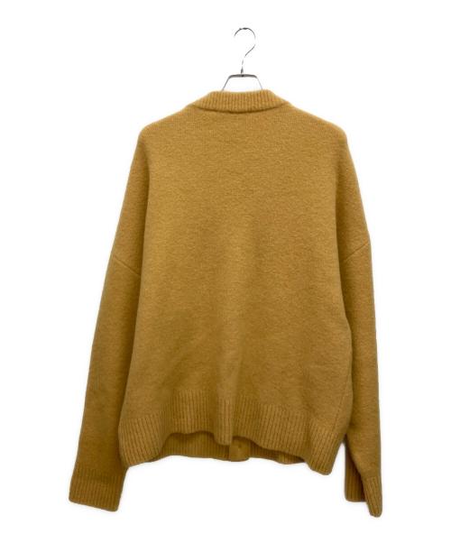 AMI PARIS（アミ パリス）AMI PARIS (アミ パリス) ハートロゴ クルーネックニットカーディガン サイズ:XLの古着・服飾アイテム