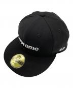 New Era×SUPREMEニューエラ×シュプリーム）の古着「キャップ」｜ブラック