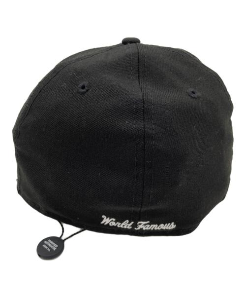 New Era（ニューエラ）New Era (ニューエラ) SUPREME (シュプリーム) キャップ ブラックの古着・服飾アイテム