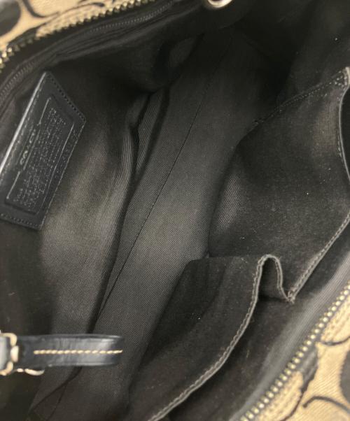 COACH（コーチ）COACH (コーチ) シグネチャー　バッグ ベージュの古着・服飾アイテム