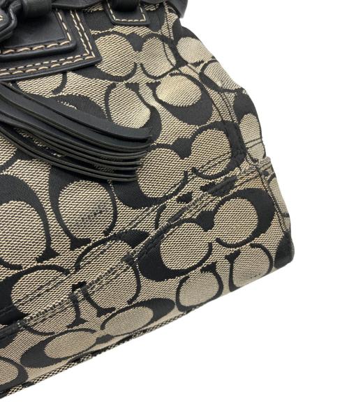 COACH（コーチ）COACH (コーチ) シグネチャー　バッグ ベージュの古着・服飾アイテム