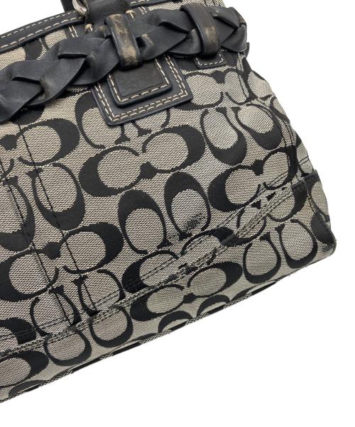 COACH（コーチ）COACH (コーチ) シグネチャー　バッグ ベージュの古着・服飾アイテム