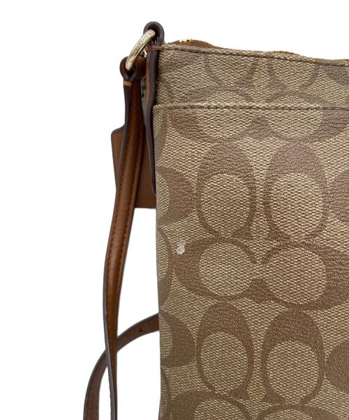 COACH（コーチ）COACH (コーチ) ースサウス クロスボディ シグネチャー　ショルダーバッグの古着・服飾アイテム
