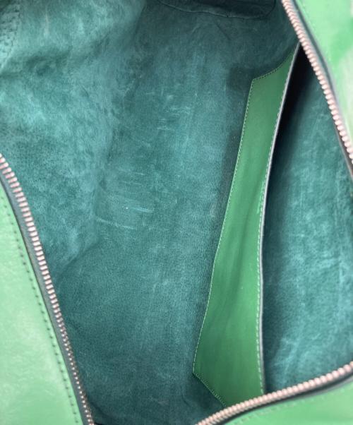 HIROFU（ヒロフ）HIROFU (ヒロフ) トートバッグ グリーンの古着・服飾アイテム