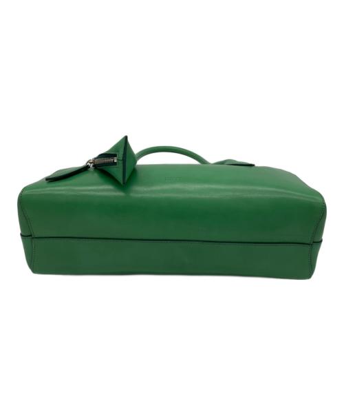 HIROFU（ヒロフ）HIROFU (ヒロフ) トートバッグ グリーンの古着・服飾アイテム