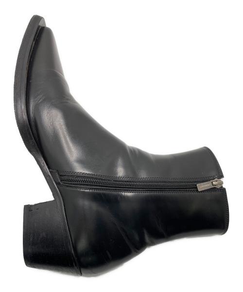 HUMANT（ヒューマント）humant (ヒューマント) サイドジップブーツ ブラック サイズ:表記サイズ無しの古着・服飾アイテム