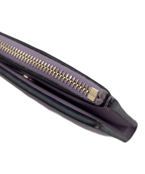 VALENTINO GARAVANI（ヴァレンティノ・ガラヴァーニ）VALENTINO GARAVANI (ヴァレンティノ・ガラヴァーニ) 2つ折り財布 バイオレットの古着・服飾アイテム