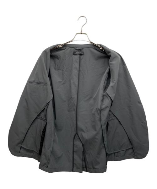 nano・universe（ナノ・ユニバース）nano・universe (ナノ・ユニバース) テーラードジャケット グレー サイズ:Lの古着・服飾アイテム