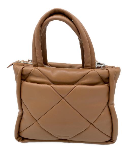 COLE HAAN（コールハーン）COLE HAAN (コールハーン) キルテッドトートバッグ ブラウンの古着・服飾アイテム