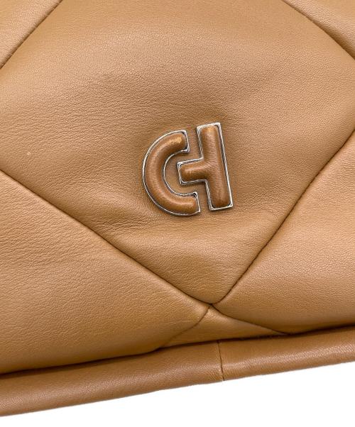 COLE HAAN（コールハーン）COLE HAAN (コールハーン) キルテッドトートバッグ ブラウンの古着・服飾アイテム