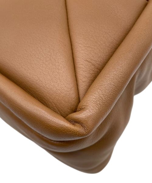 COLE HAAN（コールハーン）COLE HAAN (コールハーン) キルテッドトートバッグ ブラウンの古着・服飾アイテム