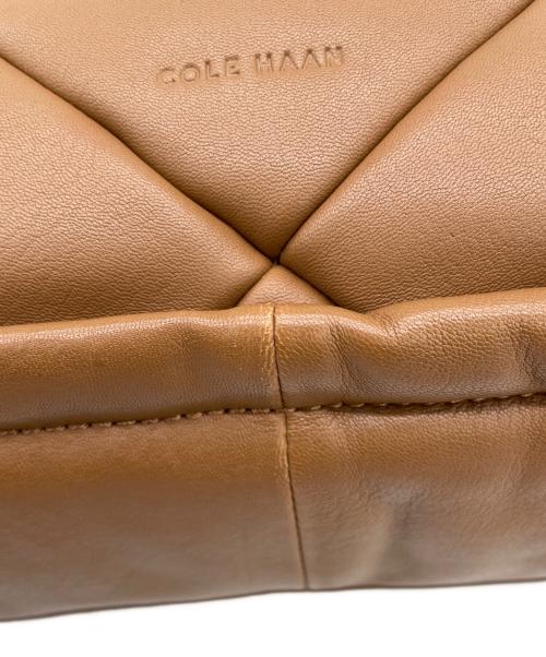 COLE HAAN（コールハーン）COLE HAAN (コールハーン) キルテッドトートバッグ ブラウンの古着・服飾アイテム