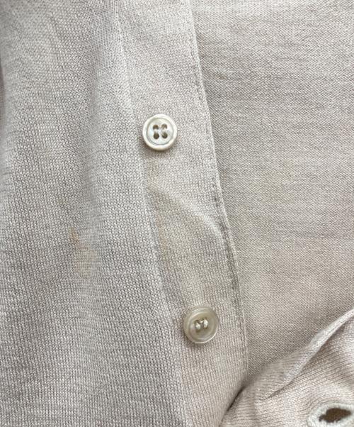JOHN SMEDLEY（ジョンスメドレー）JOHN SMEDLEY (ジョンスメドレー) ニットポロシャツ ブラウン サイズ:Lの古着・服飾アイテム