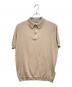 JOHN SMEDLEY（ジョンスメドレー）の古着「ニットポロシャツ」｜ブラウン