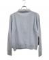SEVEN TEN by MIHO KAWAHITO (セブン テン バイ ミホ カワヒト) 厚手ニット スカイブルー サイズ:M：5000円