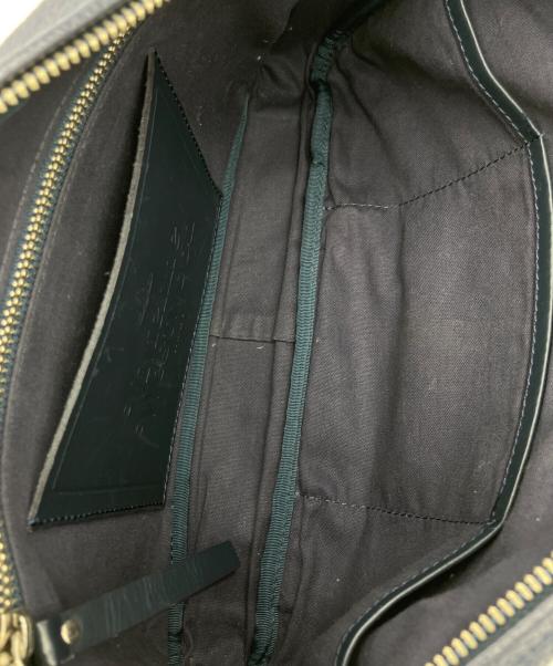 Vivienne Westwood man（ヴィヴィアン ウェストウッド マン）Vivienne Westwood man (ヴィヴィアン ウェストウッド マン) レザーショルダーバッグ ネイビーの古着・服飾アイテム