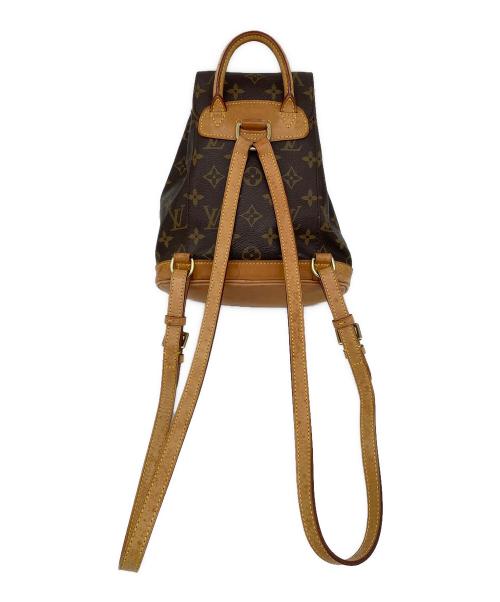 LOUIS VUITTON（ルイ ヴィトン）LOUIS VUITTON (ルイ ヴィトン) ミニモンスリ　リュック ブラウンの古着・服飾アイテム