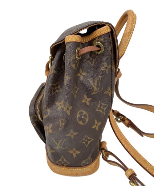 LOUIS VUITTON（ルイ ヴィトン）LOUIS VUITTON (ルイ ヴィトン) ミニモンスリ　リュック ブラウンの古着・服飾アイテム