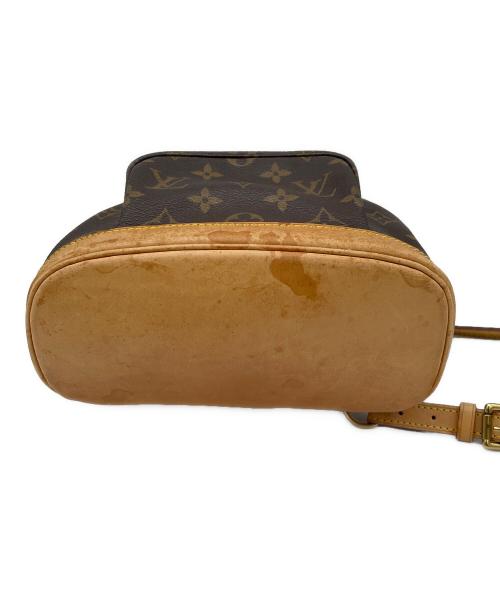 LOUIS VUITTON（ルイ ヴィトン）LOUIS VUITTON (ルイ ヴィトン) ミニモンスリ　リュック ブラウンの古着・服飾アイテム