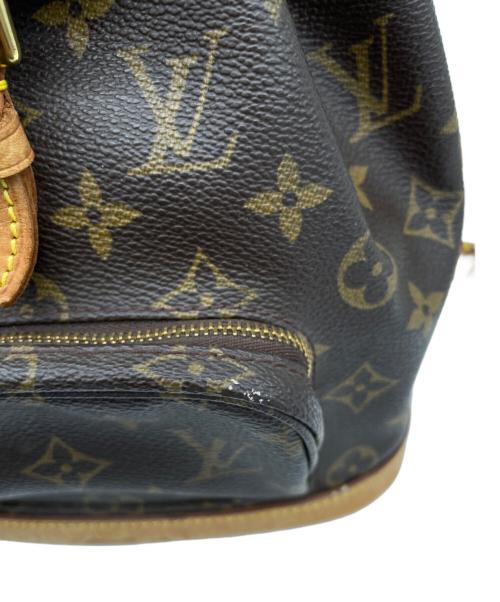 LOUIS VUITTON（ルイ ヴィトン）LOUIS VUITTON (ルイ ヴィトン) ミニモンスリ　リュック ブラウンの古着・服飾アイテム