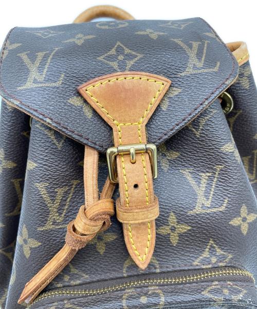 LOUIS VUITTON（ルイ ヴィトン）LOUIS VUITTON (ルイ ヴィトン) ミニモンスリ　リュック ブラウンの古着・服飾アイテム