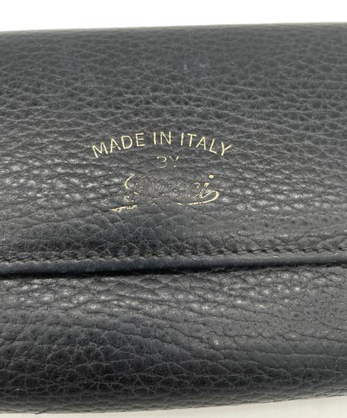 GUCCI（グッチ）GUCCI (グッチ) 長財布 ブラックの古着・服飾アイテム