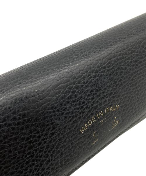 GUCCI（グッチ）GUCCI (グッチ) 長財布 ブラックの古着・服飾アイテム