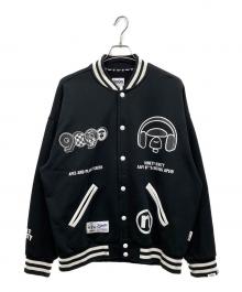 A BATHING APE×9090（アベイシングエイプ×9090）の古着「スタジャン」｜ブラック