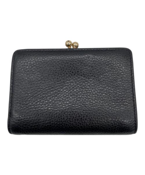 COACH（コーチ）COACH (コーチ) キスロック ミディアム ウォレット　2つ折り財布 ブラックの古着・服飾アイテム