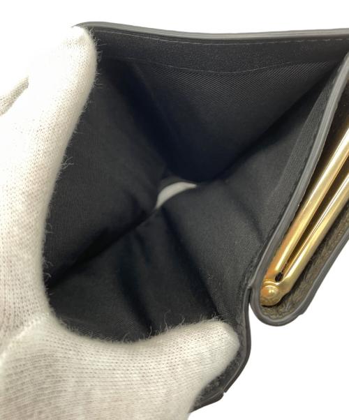 COACH（コーチ）COACH (コーチ) キスロック ミディアム ウォレット　2つ折り財布 ブラックの古着・服飾アイテム