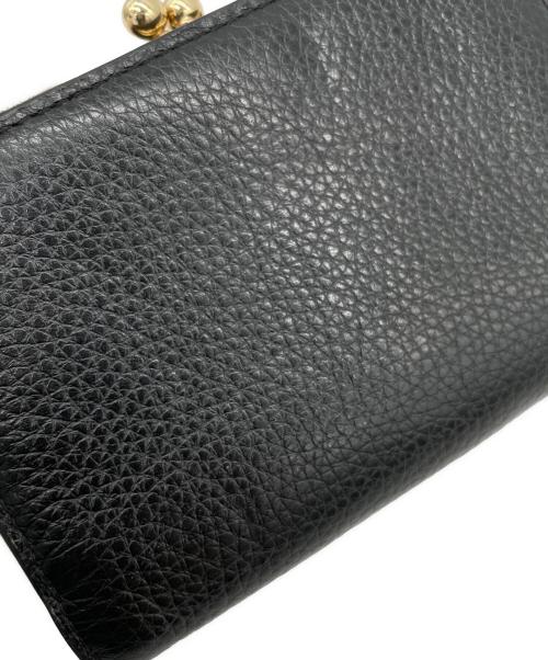 COACH（コーチ）COACH (コーチ) キスロック ミディアム ウォレット　2つ折り財布 ブラックの古着・服飾アイテム
