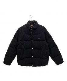 NANGA（ナンガ）の古着「CORDUROY DOWN JACKET（コーデュロイダウンジャケット）　ダウンジャケット」｜ブラック
