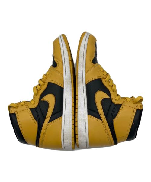 NIKE（ナイキ）NIKE (ナイキ) ハイカットスニーカー ブラック×イエロー サイズ:27.5㎝の古着・服飾アイテム