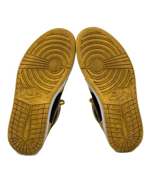 NIKE（ナイキ）NIKE (ナイキ) ハイカットスニーカー ブラック×イエロー サイズ:27.5㎝の古着・服飾アイテム