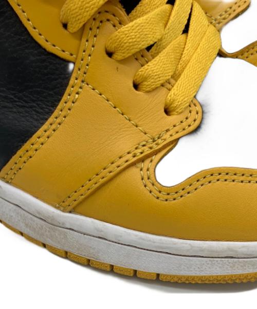 NIKE（ナイキ）NIKE (ナイキ) ハイカットスニーカー ブラック×イエロー サイズ:27.5㎝の古着・服飾アイテム