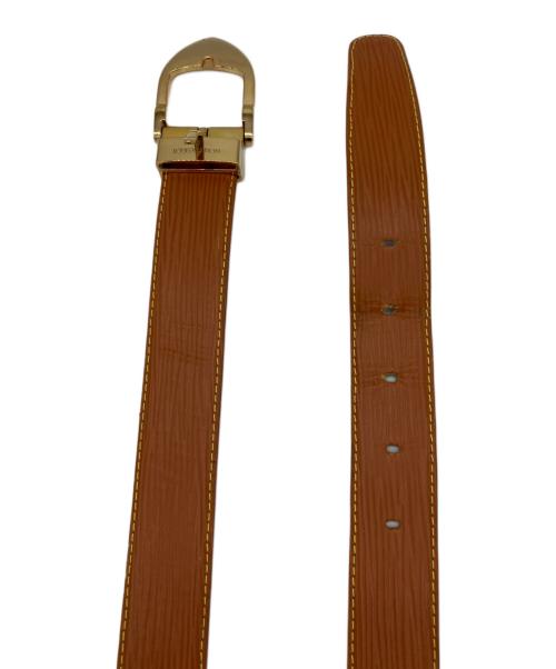 LOUIS VUITTON（ルイ ヴィトン）LOUIS VUITTON (ルイ ヴィトン) サンチュール　レザーベルト ブラウンの古着・服飾アイテム