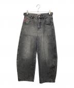 90909090）の古着「Logo Buggy Ballon Denim Pants」