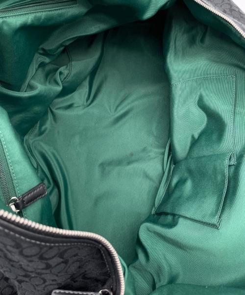 COACH（コーチ）COACH (コーチ) ボストンバッグ ブラックの古着・服飾アイテム